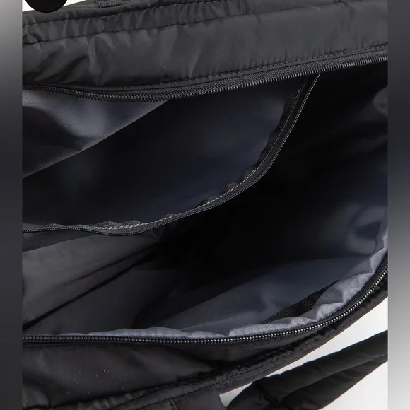 ADIDAS All Me 3 Quilted Tote Bag, NWT, Black - Picture 5 of 5